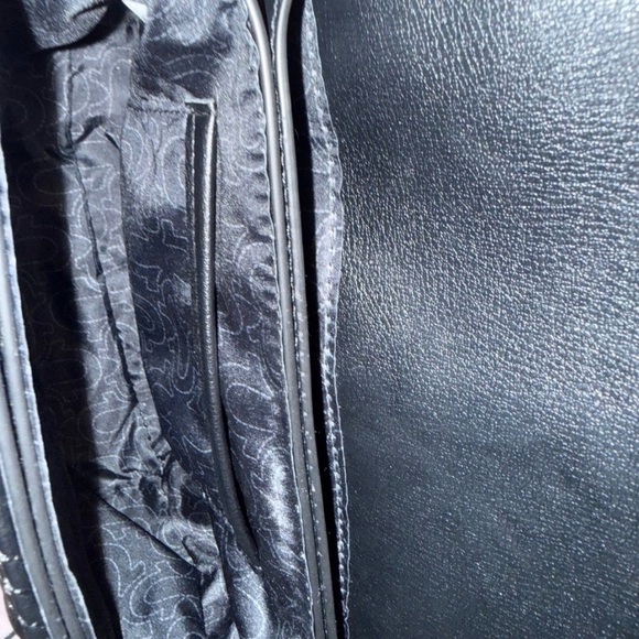True Religion Black Quilted Crossbody Bag - Picture 2 of 3